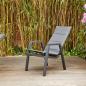 Preview: Milano Relax Move Sessel Alu,matt-anthrazit,Textilbezug