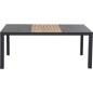 Preview: Exclusive !Lugano 180x100 anthrazit, FSC Alu, Keramik, Teak FSC 100%