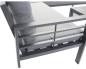 Preview: Loungeset Elba Aluminium 5-Sitzer 3-teilig anthrazit matt