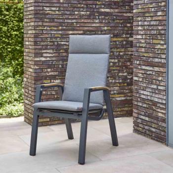 Exclusive ! Lindos Dining Move Sessel Alu