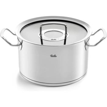 Fissler Original-Profi Collection® 5-teiliges Topfset mit Stielkasserolle Glasdeckel