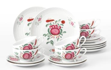 Teeservice Amina Ostfriesenrose  klein 18-tlg.