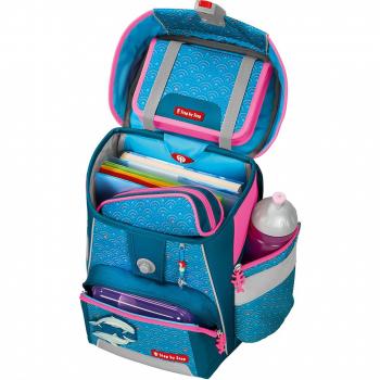 Step by Step SPACE Schulranzen-Set "Dolphin Pippa", 5-teilig