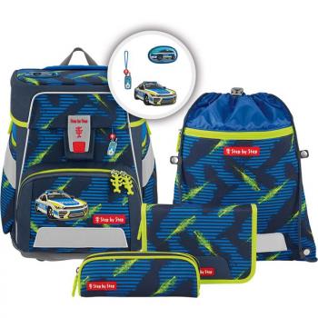 Step by Step SPACE Schulranzen-Set "Police Car Cody", 5-teilig