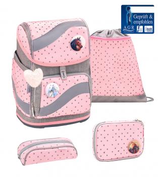Ranzen Set 5tlg Smarty Pink Dots 2 Belmil