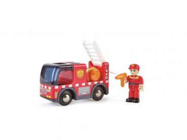 Feuerwehrauto mit Sirene