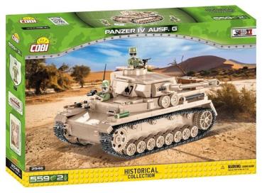 COBI Panzerkampfwagen IV AUSF. WWII 559 Teile & 2 Figuren