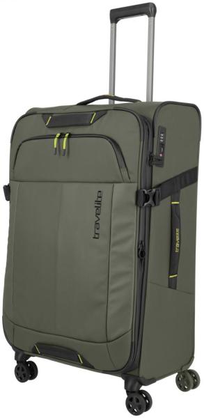 Travelite Briize Trolley M 67cm in den Farben Khaki und Curry