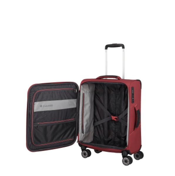 Koffer Skaii Trolley L rot
