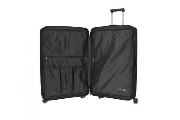 Travelite ORBITA 4Rad Schalentrolley schwarz