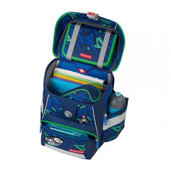 Step by Step SPACE Schulranzen-Set "Soccer Ben", 5-teilig