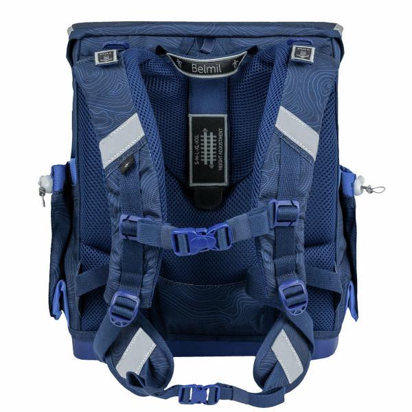 Ranzen Set 5tlg Topographic Compact Premium Belmil