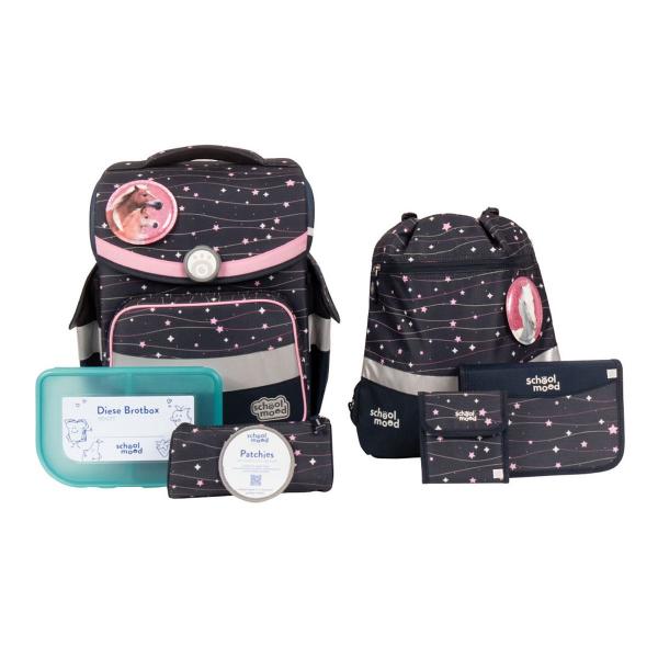 School Mood Timeless Air Ella Pony Schulranzen Set 7tlg